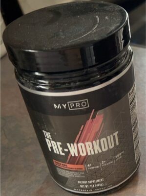 The pre workout