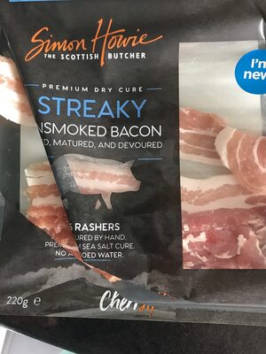Streaky unsmoked bacon