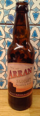 Isle of Arran Sunset premium beer
