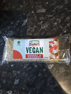 Vegan Cherry & Coconut Oat Flapjack