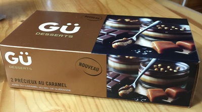 2 Karamell-Schokoladen-Cheesecakes im Glas