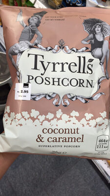 POSHCORN coconut & caramel