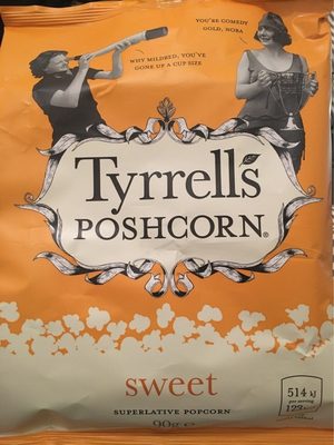 Tyrrells Sweet Popcorn