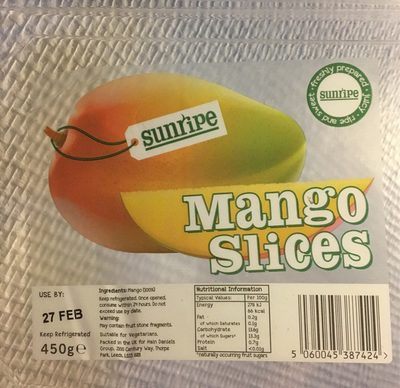 Mango slices