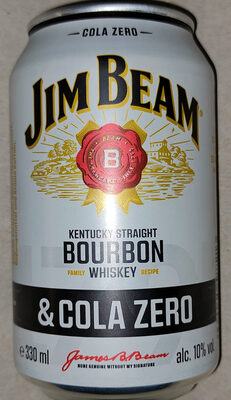 Kentucky Straight Bourbon Whiskey & Cola Zero