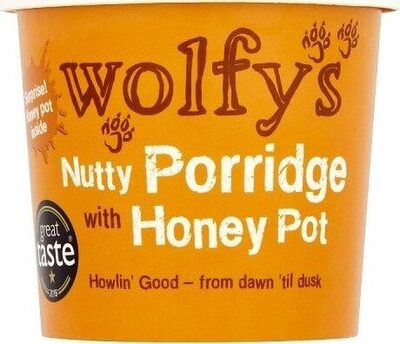 Wolfys Nutty Porridge with Honey Pot