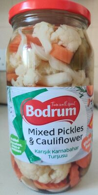 Mixed pickles & cauliflower