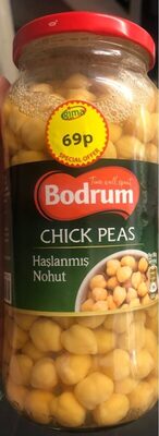 Chick peas front packaging