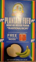 Plantain fufu