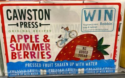 Apple & summer berries