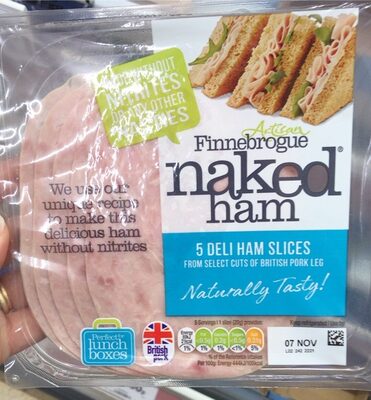 NAKED 6 DELI HAM SLICES