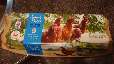 Yorkshire free range eggs