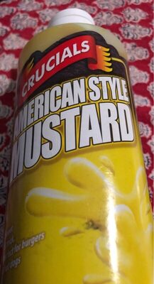 American style mustard