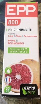 Santé Verte Epp 800 front packaging