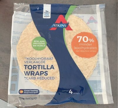 Tortilla Wraps Koolhydraat verlaagde