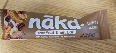 Nakd coffee & walnut