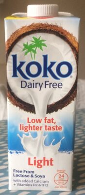 Koko Dairy Free Light front packaging