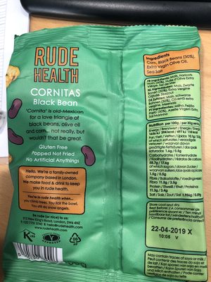 Cornitas Black Bean