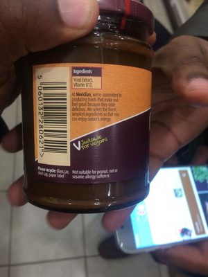 Meridian Natural Yeast Extract With B12 (no Salt)