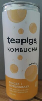 Kombucha Ginger + Lemongrass