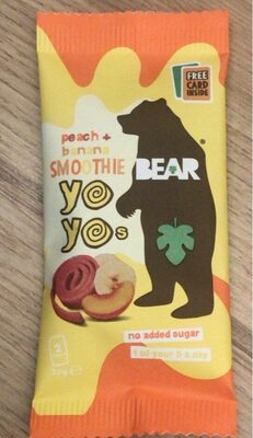 Yo Yo Peach And Banana Bear