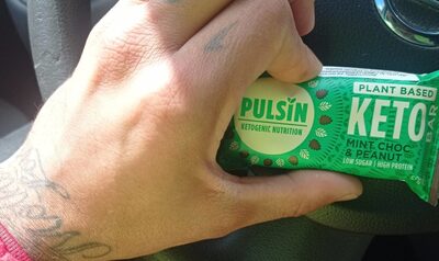 Keto bar front packaging