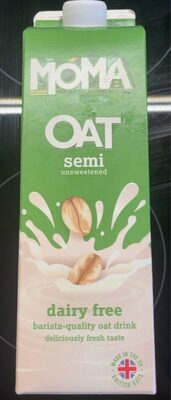 Oat drink semi unsweetened