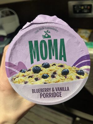 Blueberry And Vanilla Porridge Pot