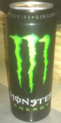 Monster Energy front packaging