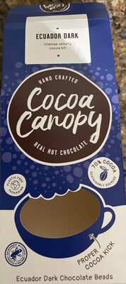 Ecuador dark chocolate beads