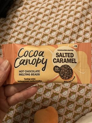 Hot chocolate melting beads