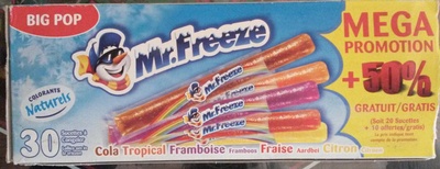 Big Pop Sucettes à congeler (+50% gratuit)