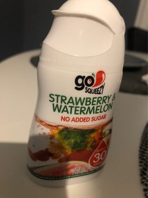 Go Squeezy strawberry & watermelon