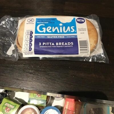 3 Stonebaked Pitta Breads