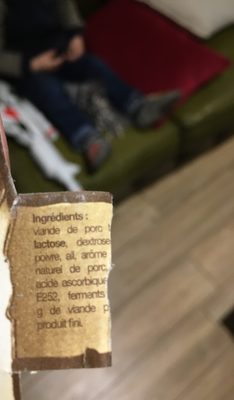 Sanaig ingredients label