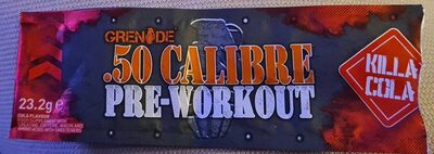 50 calibre pre-workout killa cola
