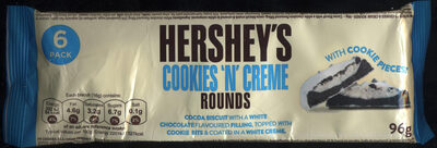 Cookies 'N' Creme Rounds - With Cookie Pieces!