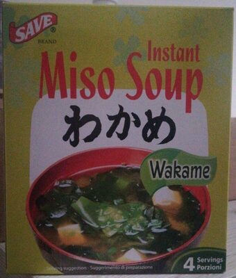 Instant miso soup Wakame