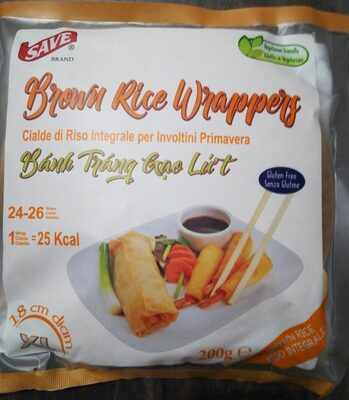 Cialde di riso integrale per involtini primavera