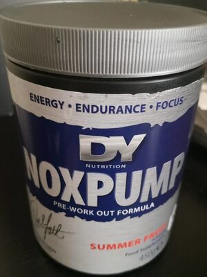 Noxpump pre work front packaging
