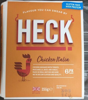 Chicken Sausages front packaging