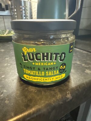 Tomatillo Salsa front packaging