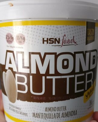 Manteca de almendras