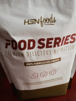 Harina de avena sabor chocolate y cacahuete