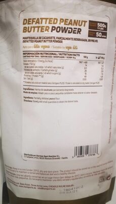 Peanut butter powder