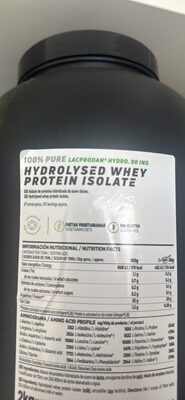 Hydrolysed Whey Protein Isolate