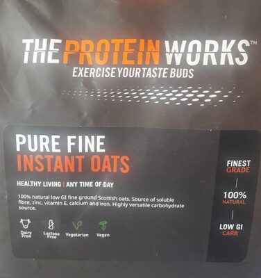 Pure fine instant oats
