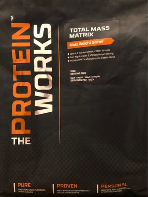 Proteine mass matrix