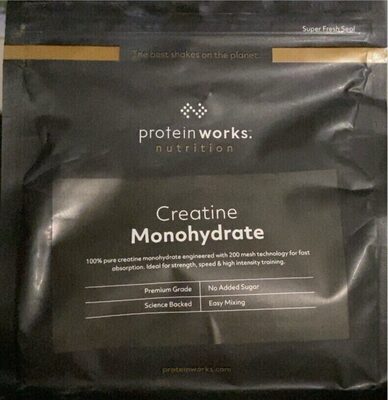 Kreatin Monohydrat front packaging