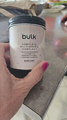 complete multivitamin complex front packaging